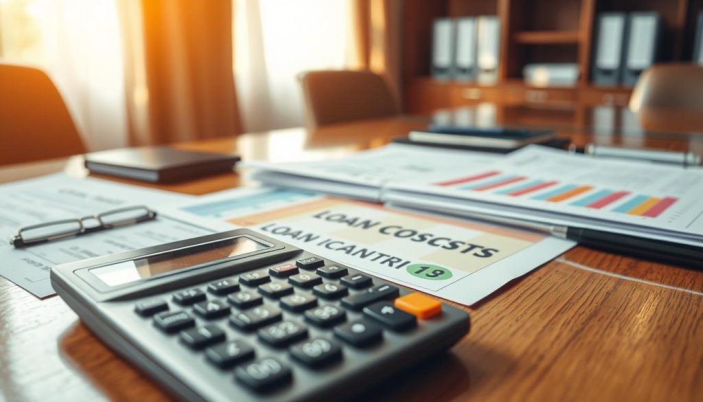 frais et coûts du prêt