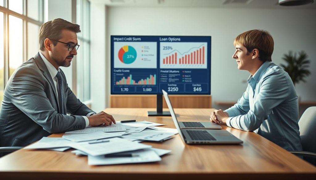 situation financière et prêt